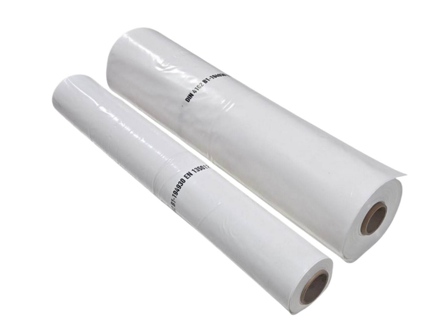 LDPE Folie, 4x50m (60my) schwer entflammbar B1