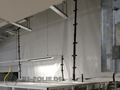 LDPE Folie, 4x50m (60my) schwer entflammbar B1