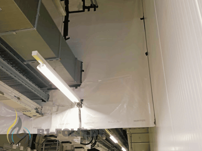 LDPE Folie, 4x50m (60my) schwer entflammbar B1